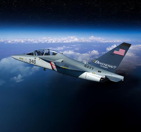Beechcraft M-346N rendering_Left