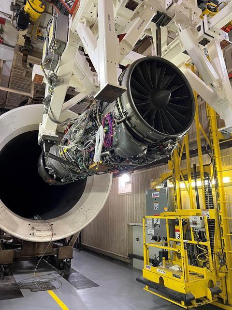 CFM-RISE-HPT-Blade-Tests-F110-Engine-scaled