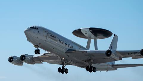 NATO E-3A AWACS