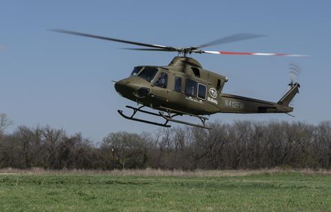 Subaru-Bell 412 EPX Military Green c Bell