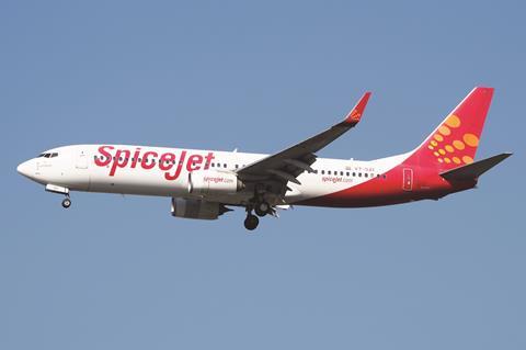 SpiceJet Boeing 737NG