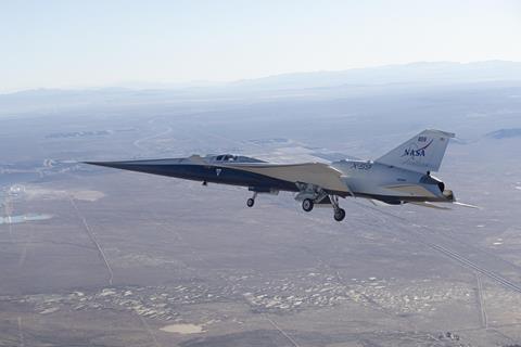 X-59 first flight 28 October 2025