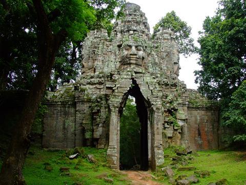 Angkor Gate Cambdia