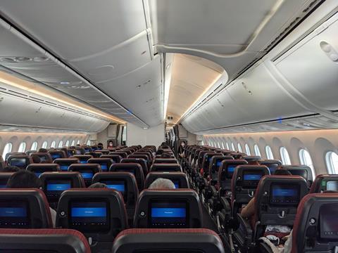 JAL 787-9 Interior Boeing