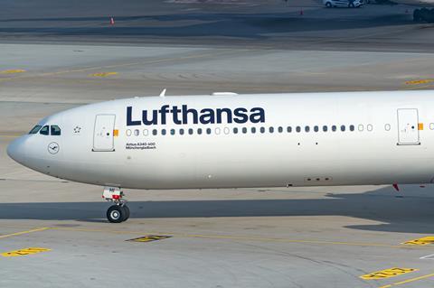 Lufthansa Airbus A340-600