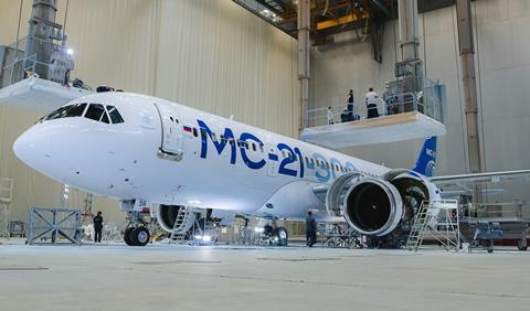 MC-21 painting