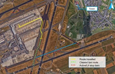SAS incident map-c-Belgian AAIU
