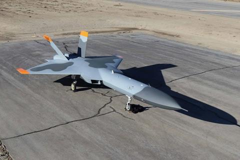 Fifth-Generation Aerial Target sits on the flightline at Dugway Proving Ground Utah September 2020 c Department of Defense