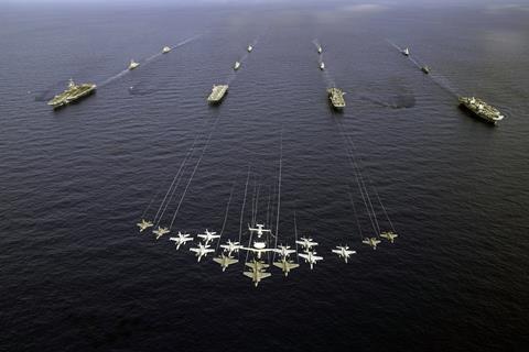Operation Highmast US flypast