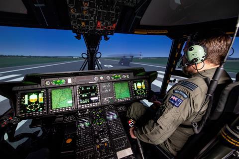 RNZAF_CAE_700MR_NH90_simulator_cockpit_1