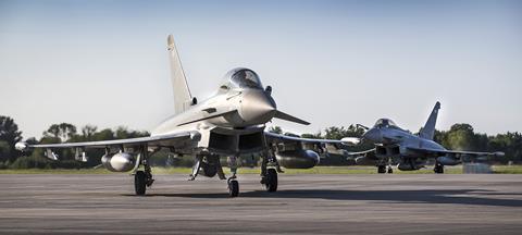 RAF Tranche 1 Typhoons