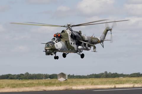 Czech Air Force Mi-24 hind