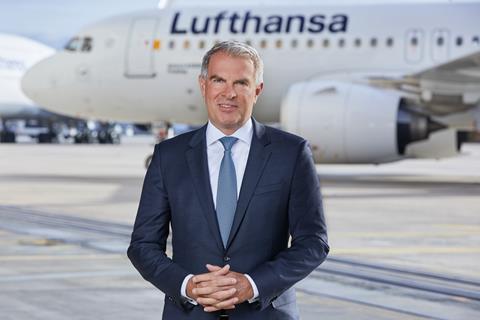 Carsten Spohr Lufthansa Group chief executive