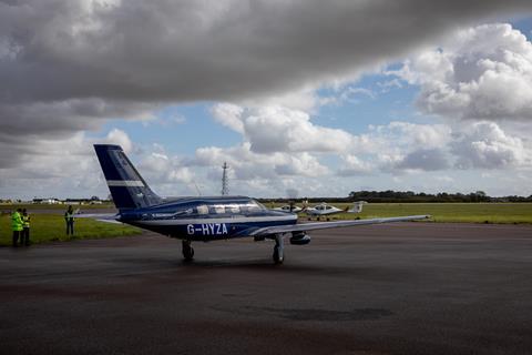 HyFlyer 1 on Runway