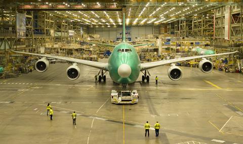 Last 747-8F roll-out