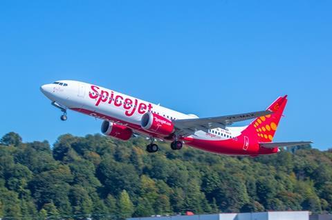 SpiceJet 737 Max 8