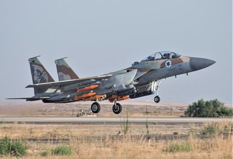 F-15I of Israeli air force