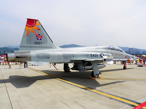 Taiwan Northrop F-5F