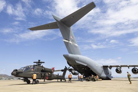 Australia Apache Delivery C-17