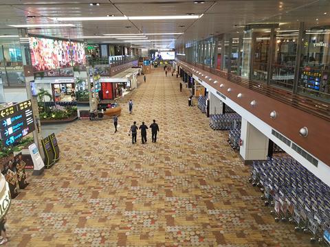 Singapore Changi Terminal 1 Coronavirus