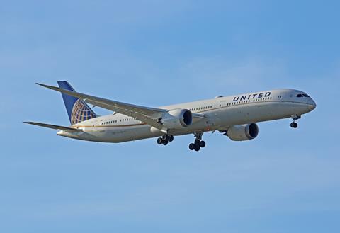 United Airlines Boeing 787-10 2020