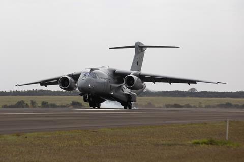 C-390 Portugal lands