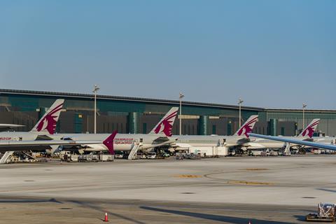 Qatar Airways Doha Airport Shutterstock
