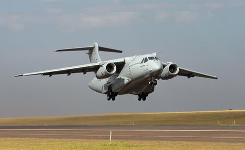 C-390 Portugal first flight