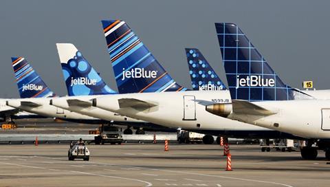 jetblue tail fins