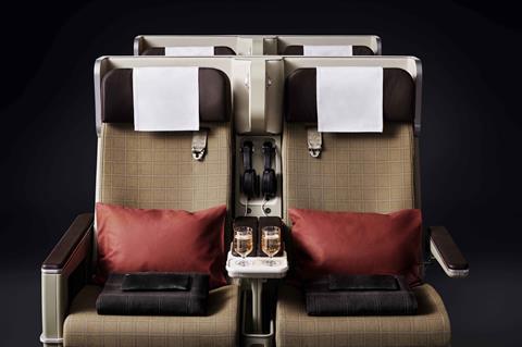 Swiss premium economy seats