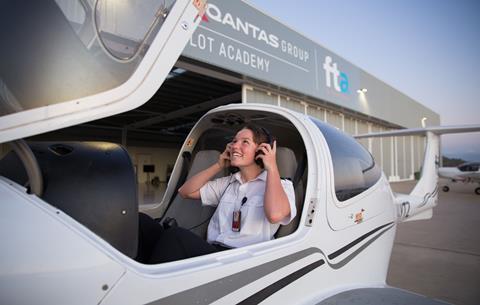 qantas inaugurates toowoomba