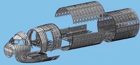 Fuselage Stelia-c-Stelia Aerospace