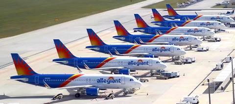 Allegiant Air’s Airbus A320s (April 2019)