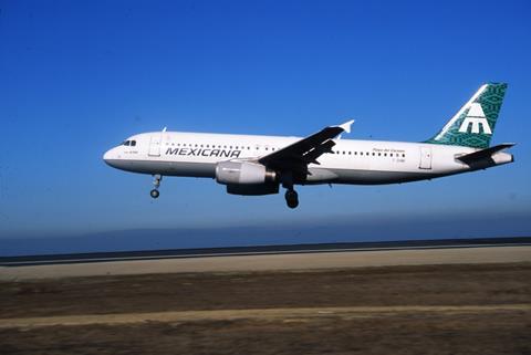 Airbus_A320-231_cn_276_F-OHMI_Mexicana_SFO_4Nov99_(RJF)_Wikimedia COmmons