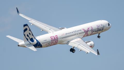 A321XLR credit Airbus