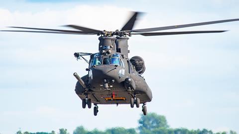 Boeing MH-47G Block II Chinook c Boeing