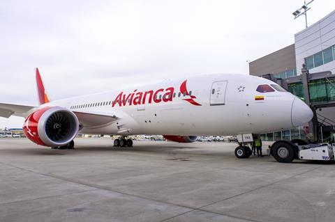 Avianca Boeing 787 - 500th Dreamliner