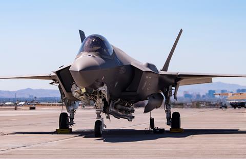F-35A with B61