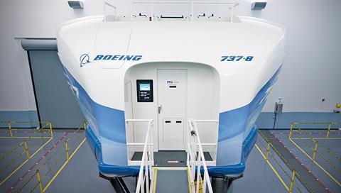 Tru Sim 737Max simulator