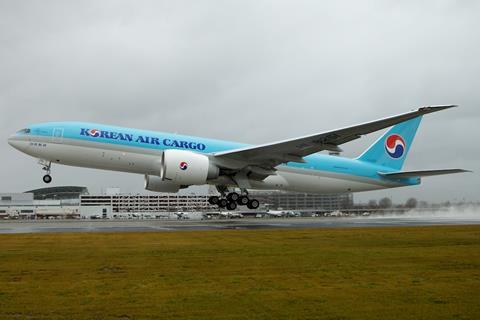 Korean Air Boeing 777 Freighter