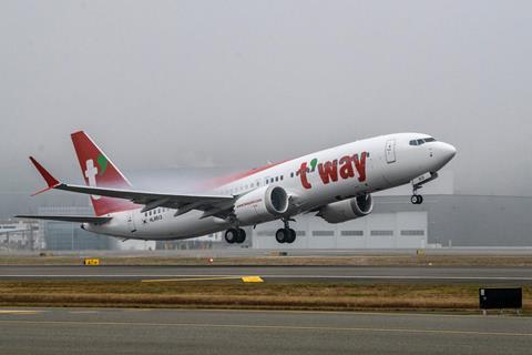 T'Way 737 Max 8 JPEG