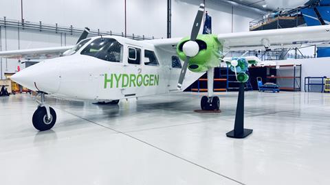Islander and tech model hangar-c-CAeS