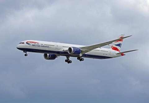 British Airways Boeing 787-10 delivery 3