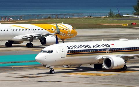 Scoot Singapore Airlines -c- Oleg Elkov Shutterstock