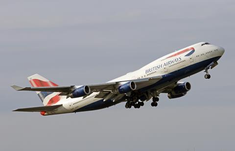 British Airways 747-400 1