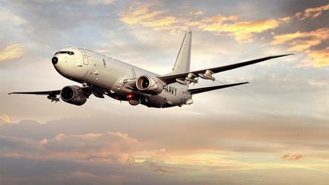 Rendering of BAE Systems decoy on P-8A Posiedon c BAE Systems