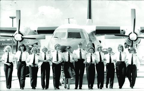 fgs-p04-Air UK women pilots 1986 c Ted Blackbrow ANL Shutterstock