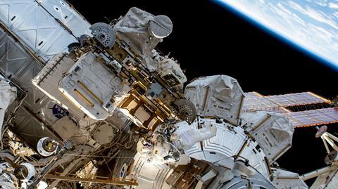 Sultan space walk c NASA