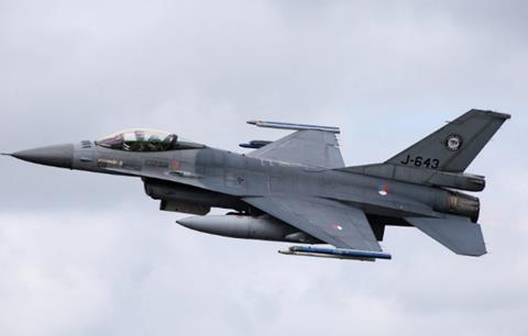 F-16 olandez - caracteristici Rex