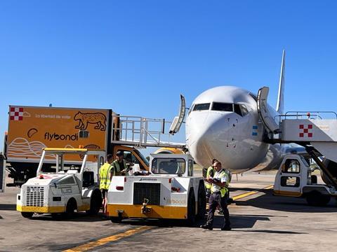 Equipo de Rampa Flybondi